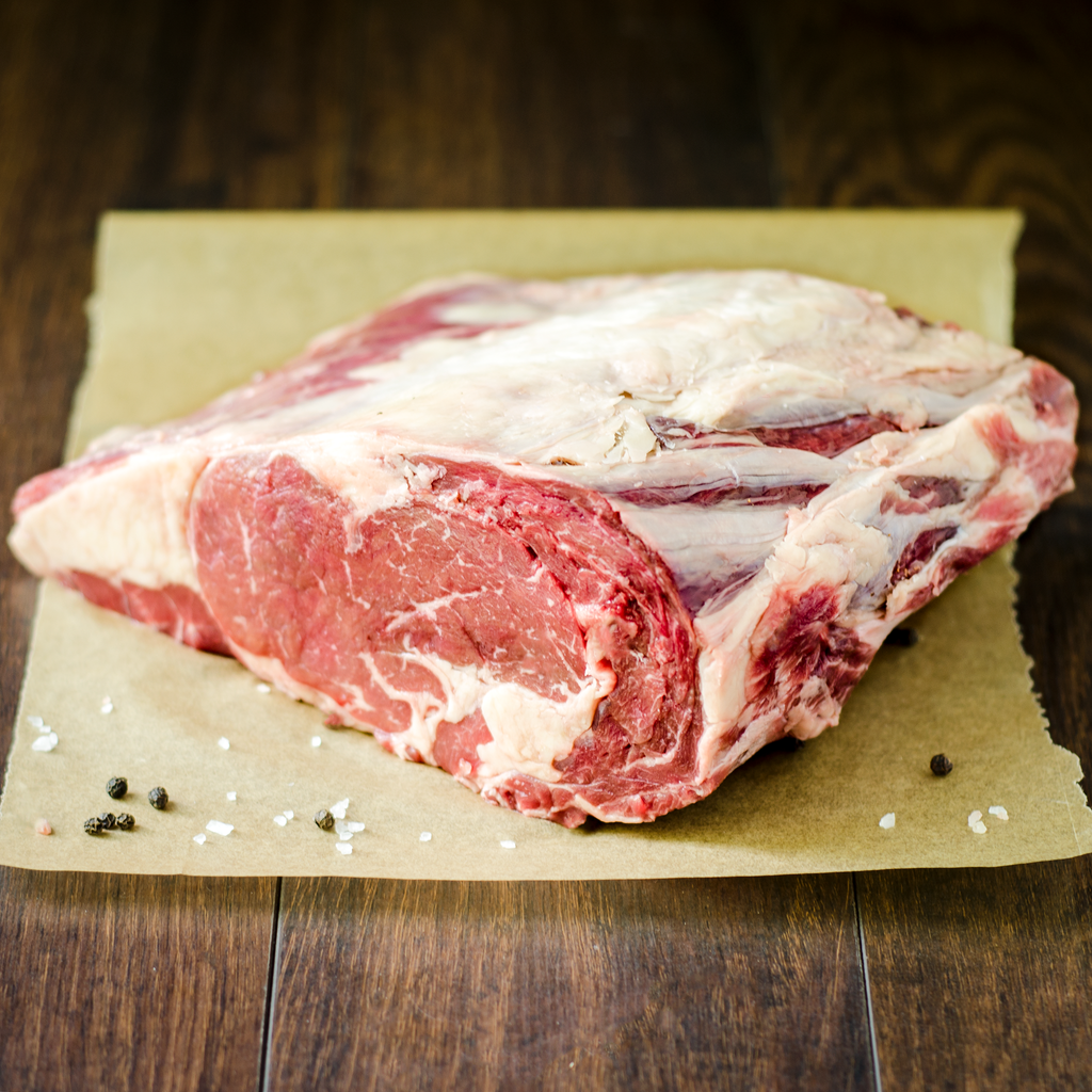 Adena Farms grass-fed, grass-finished beef Prime Rib Roast