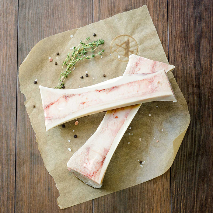 Adena Farms grass-fed, grass-finished Split Marrow Bones